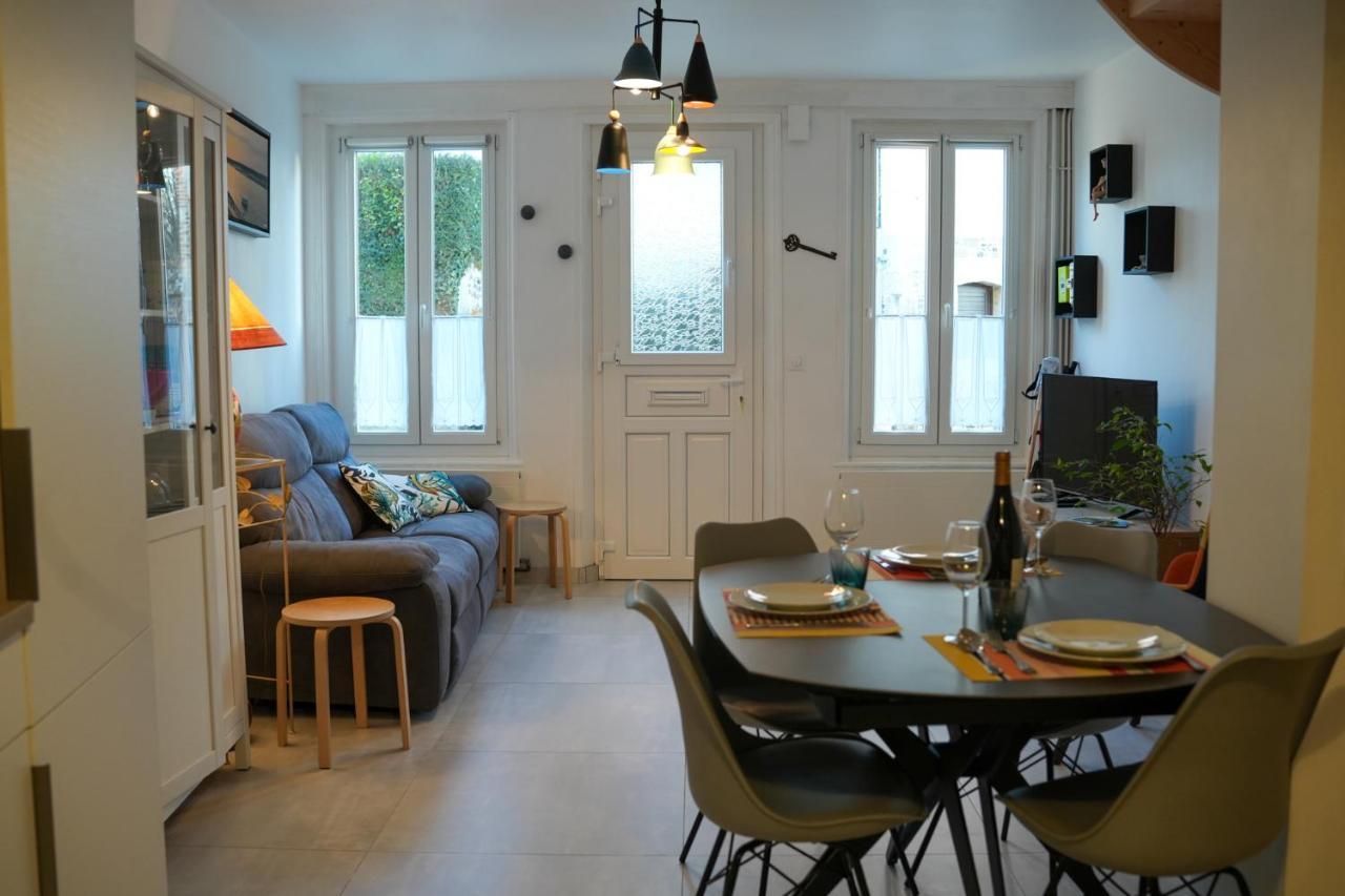Maison Vue Baie Au Coeur Du Quartier De L'Abbaye Saint-Valéry-sur-Somme Dış mekan fotoğraf